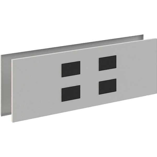 Base & Cover Raceway, 6959DP Series, 2 ft W